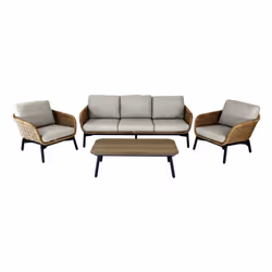 Proloisirs Tornado, Anthracite, Beige, Aluminium, Polyester, Extérieure, Garçon/Fille, 60 cm, 115 cm