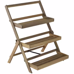 Ajoutez une solution de rangement pratique et élégante à votre espace avec l'étagère pliante en acacia FSC 100%. Conçue pour  ...