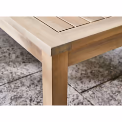Proloisirs Séville ensemble de meubles de jardin Acacia, Beige