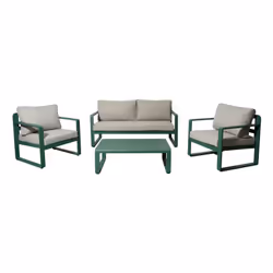 Proloisirs Mojito II, Amande, Gris, Aluminium, Polyester, Extérieure, Garçon/Fille, 56 cm, 100 cm