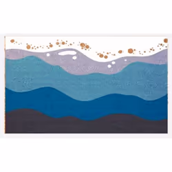 Le paillasson Plage de 75x45 cm, conçu en fibres naturelles, apporte une touche estivale à votre entrée. Son dos antidérapant ...