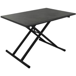 Table élévatrice - pump - Aluminium époxy graphite - Plateau céramique - 120 x 75 cm - Proloisirs