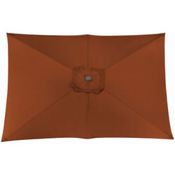 PROLOISIRS Toile Parasol Mat Droit 3x2/6 Polyester 200gr SD - Sienne