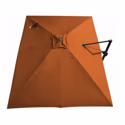 Proloisirs - Toile Parasol Mat Déporté nh 3x4/8 Polyester 210gr sd - Sienne
