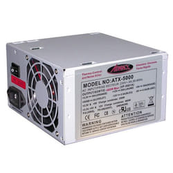 ADVANCE ATX-5000S unité d'alimentation d'énergie 480 W 20+4 pin ATX Gris