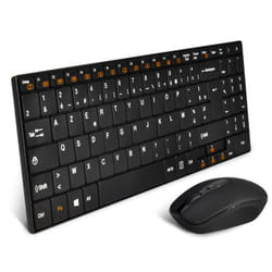 ADVANCE CLS-SLIM-BK clavier Souris incluse RF sans fil AZERTY Français Noir