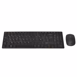 ADVANCE CLS-SLIM-BK clavier Souris incluse RF sans fil AZERTY Français Noir