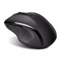 ADVANCE S-SHAPE-BK, Droitier, Optique, RF sans fil, 1000 DPI, Noir