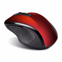 ADVANCE S-SHAPE-RE, Droitier, Optique, RF sans fil, 1000 DPI, Noir, Rouge