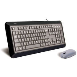 ADVANCE CLS-WATERU clavier Souris incluse USB AZERTY Français Noir, Gris