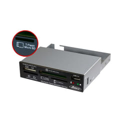 ADVANCE CR-10INT lecteur de carte mémoire USB 2.0 Interne Noir, Métallique