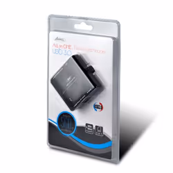 ADVANCE CR-008U3 lecteur de carte mémoire USB 3.2 Gen 1 (3.1 Gen 1) Noir