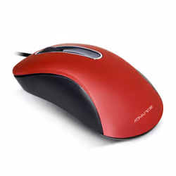 ADVANCE Shape 3D, Ambidextre, Optique, USB Type-A, 1000 DPI, Rouge