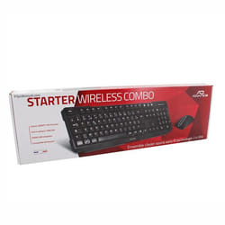 ADVANCE Pack Clavier / Souris CLS-497RF - Sans fil - PC - Noir
