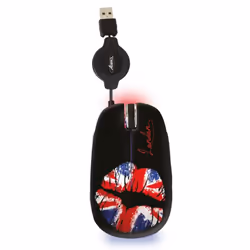 ADVANCE SM-LONDON, Ambidextre, Optique, USB Type-A, 1000 DPI, Multicolore