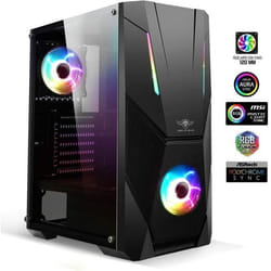 Boîtier PC Moyen Tour ATX avec panneau vitré Spirit of Gamer Rogue V RGB