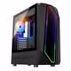 Boîtier PC Gamer - Spirit Of Gamer - INFINITY DARK - Noir - RGB - Verre Trempé