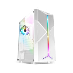 Spirit of Gamer 8001RAW unité centrale Midi Tower Blanc