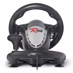 Spirit of Gamer Race Wheel Pro Noir, Argent USB Volant + pédales Analogique/Numérique PC, Playstation 2, Playstation 3 - Vue supplémentaire 3