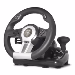 Spirit of Gamer Race Wheel Pro Noir, Argent USB Volant + pédales Analogique/Numérique PC, Playstation 2, Playstation 3 - Vue supplémentaire 4