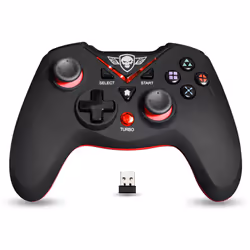 Spirit of Gamer SOG-RFXGP accessoire de jeux vidéo Noir, Rouge USB Manette de jeu Analogique/Numérique PC, Playstation 3 - Vue supplémentaire 4