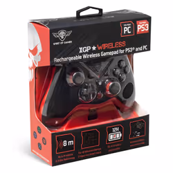 Spirit of Gamer SOG-RFXGP accessoire de jeux vidéo Noir, Rouge USB Manette de jeu Analogique/Numérique PC, Playstation 3 - Vue supplémentaire 5