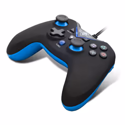 Spirit of Gamer SOG-WXGP accessoire de jeux vidéo Noir, Bleu USB Manette de jeu Analogique/Numérique PC, Playstation 3