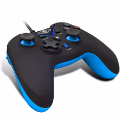 Spirit of Gamer SOG-WXGP accessoire de jeux vidéo Noir, Bleu USB Manette de jeu Analogique/Numérique PC, Playstation 3