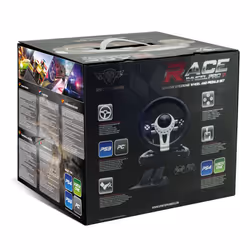 Spirit of Gamer Race Wheel Pro 2 Noir, Argent USB Volant + pédales Numérique PC, PlayStation 4, Playstation 3, Xbox One - Vue supplémentaire 11