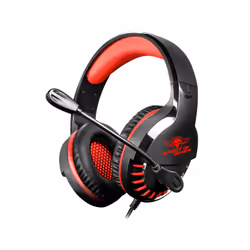 Spirit of Gamer PRO-H3, Avec fil, 20 - 20000 Hz, Jouer, 240 g, Casque, Noir, Rouge