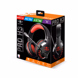 Spirit of Gamer PRO-H3 Noir, Rouge