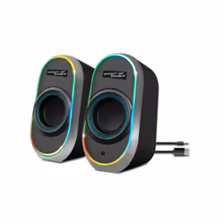 Spirit of Gamer FANATIC 500 DARK, 2.0 canaux, Avec fil &sans fil, 3 W, Noir