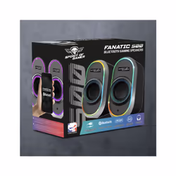 Spirit of Gamer FANATIC 500 DARK Noir Avec fil &sans fil 3 W - Vue supplémentaire 7