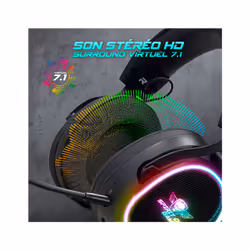 Spirit of Gamer XPERT H1200 WIRELESS Casque Avec fil &sans fil Arceau Jouer Bluetooth Noir - Vue supplémentaire 6