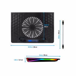 Spirit of Gamer Airblade 800 17" 800 tr/min Noir - Vue supplémentaire 4