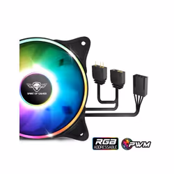 Spirit of Gamer Liquid Force 240 Boitier PC, Processeur Refroidisseur de liquide tout-en-un 12 cm Noir 1 pièce(s)
