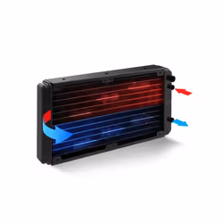 Spirit of Gamer Liquid Force 240 Boitier PC, Processeur Refroidisseur de liquide tout-en-un 12 cm Noir 1 pièce(s) - Vue supplémentaire 4