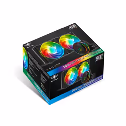 Spirit of Gamer Liquid Force 240 Boitier PC, Processeur Refroidisseur de liquide tout-en-un 12 cm Noir 1 pièce(s) - Vue supplémentaire 6