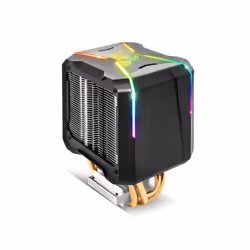 Spirit of Gamer Aircooler RGB Pro, Refroidisseur d'air, 9,2 cm, 2400 tr/min, 29 dB, 42,5 cfm, Noir