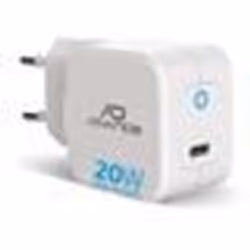 Chargeur Secteur universel USB et USB-C POWERFLEX TURBO 20W - Pour téléphone tablette switch ou montre connectée