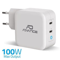 Adaptateur secteur 2xUSB-C 1x55 W + 1x45 W Advance