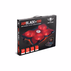 Spirit of Gamer AIRBLADE 500 système de refroidissement pour ordinateurs portables 40,6 cm (16") 1200 tr/min Noir - Vue supplémentaire 6