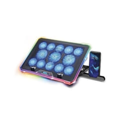 Spirit of Gamer AIRBLADE 1300 RGB système de refroidissement pour ordinateurs portables 43,2 cm (17") Noir