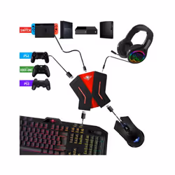 Spirit of Gamer Crossgame 2 USB 2.0 Type-C Noir, Rouge - Vue supplémentaire 4