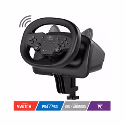 Spirit of Gamer RACE WHEEL PRO AIR Noir Bluetooth/USB Volant Android, Nintendo Switch, PC, PlayStation 4, PlayStation 5, iOS - Vue supplémentaire 2