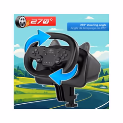 Spirit of Gamer RACE WHEEL PRO AIR Noir Bluetooth/USB Volant Android, Nintendo Switch, PC, PlayStation 4, PlayStation 5, iOS - Vue supplémentaire 3