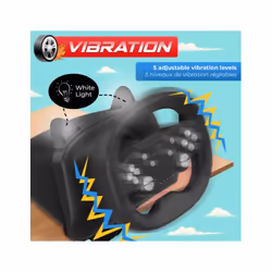 Spirit of Gamer RACE WHEEL PRO AIR Noir Bluetooth/USB Volant Android, Nintendo Switch, PC, PlayStation 4, PlayStation 5, iOS - Vue supplémentaire 4