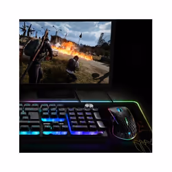 Spirit of Gamer Darkskull Tapis de souris de jeu Noir, Multicolore - Vue supplémentaire 7