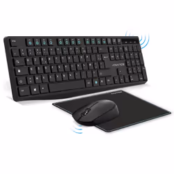 ADVANCE ELITE COMBO clavier Souris incluse RF sans fil QZERTY Français Noir - Vue supplémentaire 10