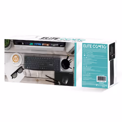 ADVANCE ELITE COMBO clavier Souris incluse RF sans fil QZERTY Français Noir - Vue supplémentaire 6